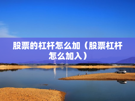 股票的杠杆怎么加（股票杠杆怎么加入）