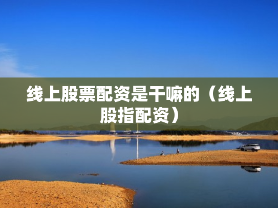 线上股票配资是干嘛的（线上股指配资）