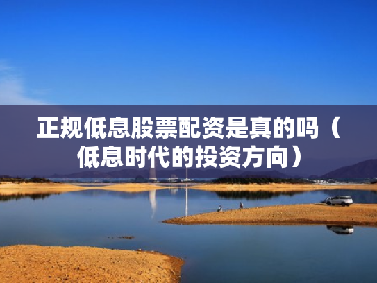 正规低息股票配资是真的吗（低息时代的投资方向）