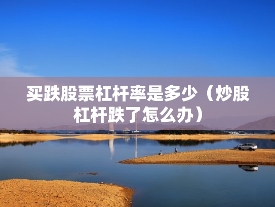 买跌股票杠杆率是多少（炒股杠杆跌了怎么办）