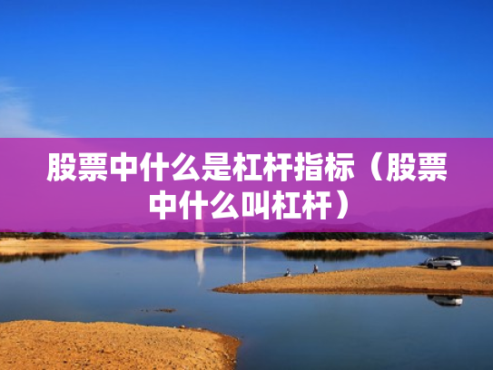 股票中什么是杠杆指标（股票中什么叫杠杆）