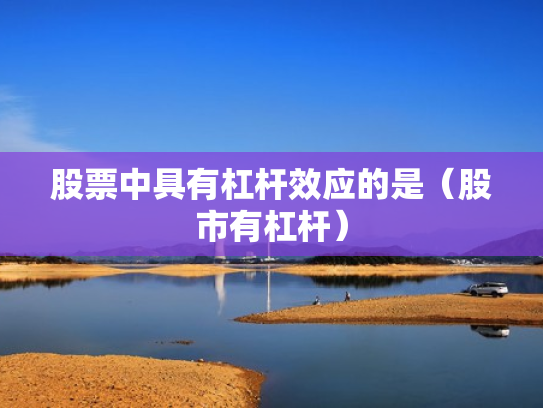 股票中具有杠杆效应的是（股市有杠杆）