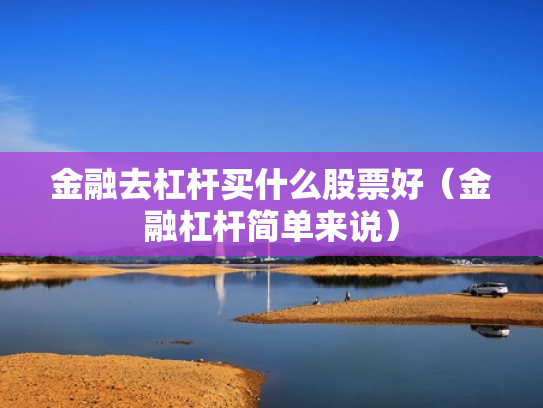 金融去杠杆买什么股票好（金融杠杆简单来说）