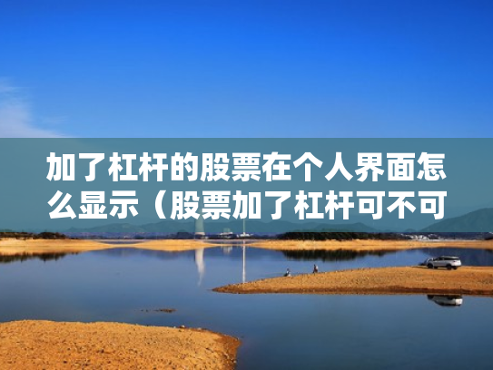 加了杠杆的股票在个人界面怎么显示（股票加了杠杆可不可以随时卖）