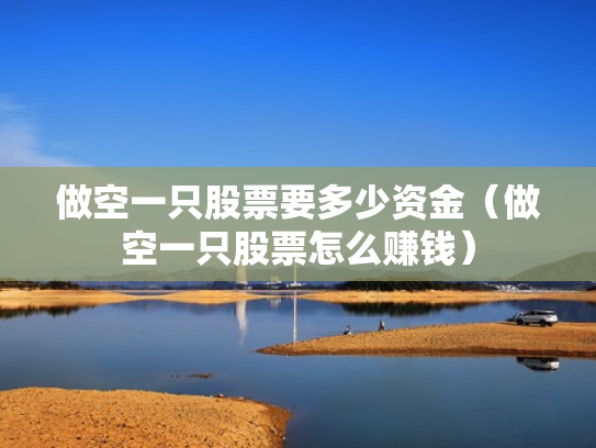 做空一只股票要多少资金（做空一只股票怎么赚钱）