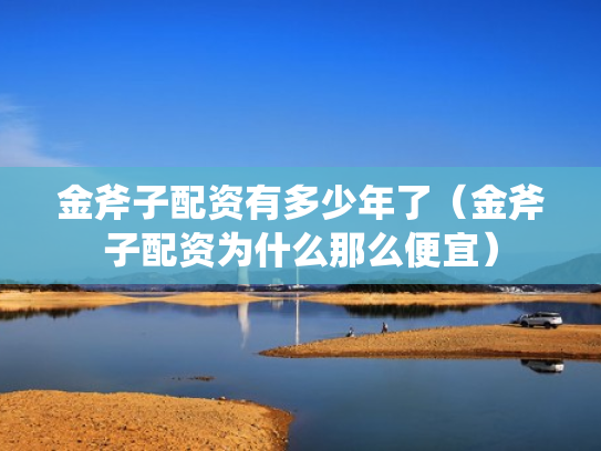 金斧子配资有多少年了（金斧子配资为什么那么便宜）