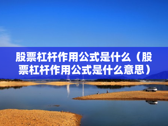 股票杠杆作用公式是什么（股票杠杆作用公式是什么意思）