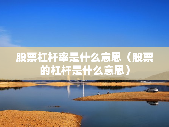 股票杠杆率是什么意思（股票的杠杆是什么意思）