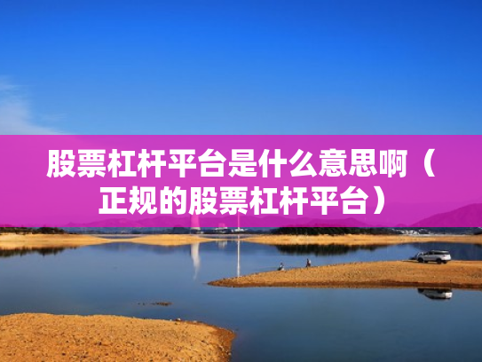 股票杠杆平台是什么意思啊（正规的股票杠杆平台）