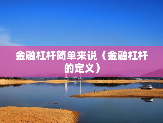 金融杠杆简单来说（金融杠杆的定义）