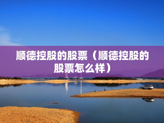 顺德控股的股票（顺德控股的股票怎么样）