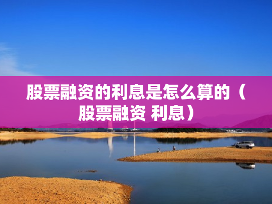 股票融资的利息是怎么算的（股票融资 利息）